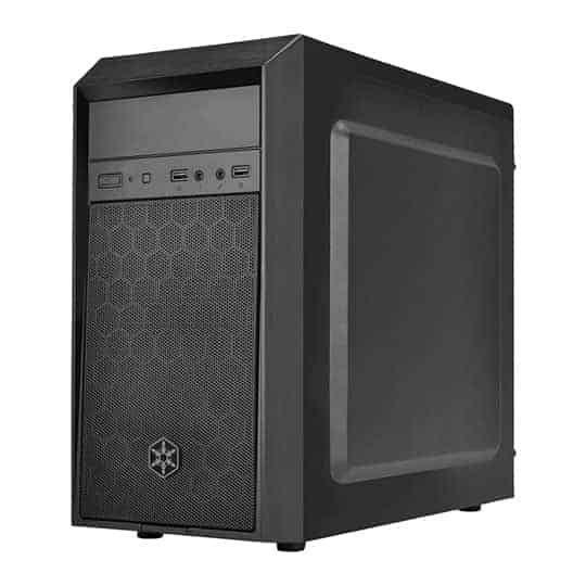 (image for) SilverStone PS16B Precision Mini Tower micro-ATX Case Black